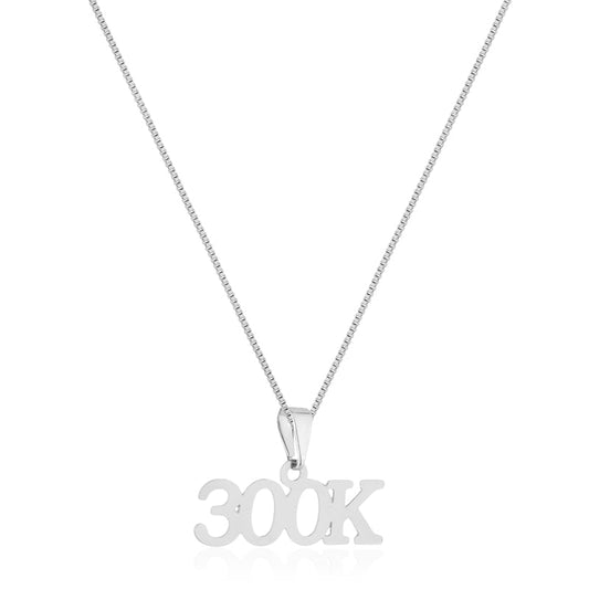 Colar Banhado a Ródio 300K – A Conquista da Longa Distância praterestilo.com.br