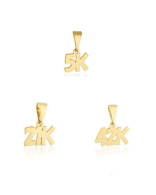 Pingente de KM Banhado a Ouro – Celebre Cada Conquista- NEW
