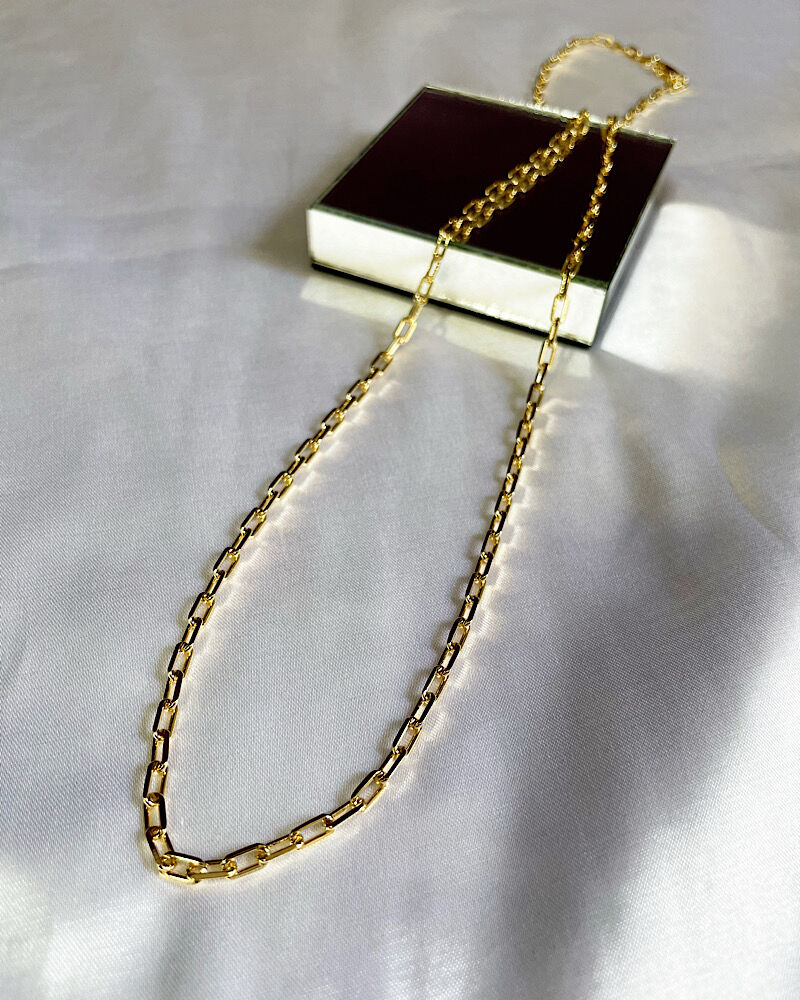 Colar Banhado a Ouro Cartie Canhão 70cm praterestilo.com.br