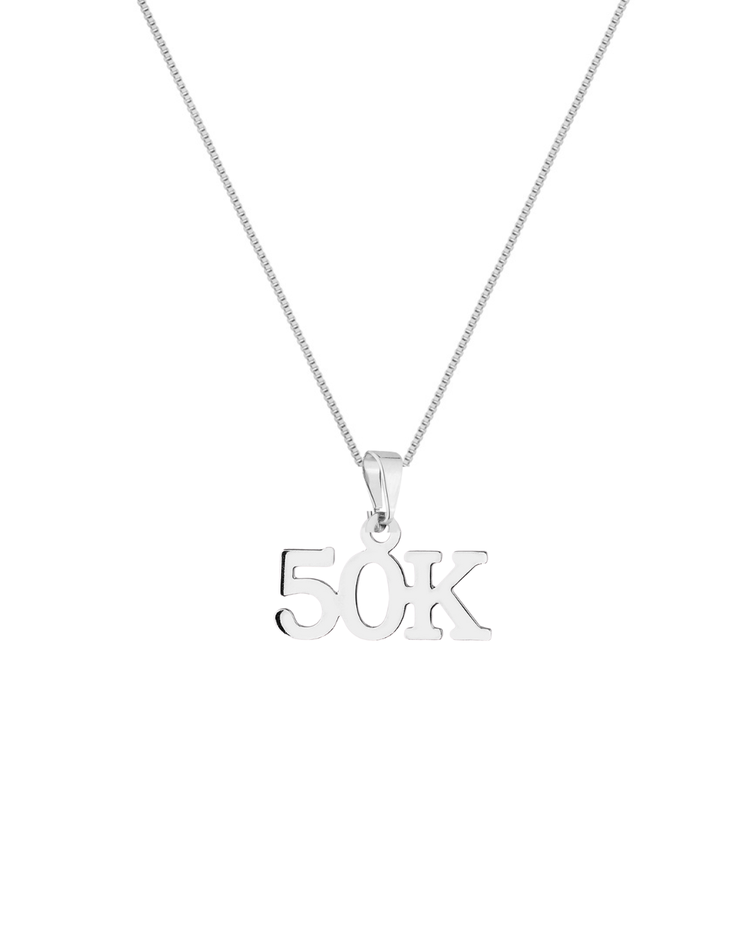 Colar Banhado a Ródio 50K – A Conquista da Longa Distância praterestilo.com.br