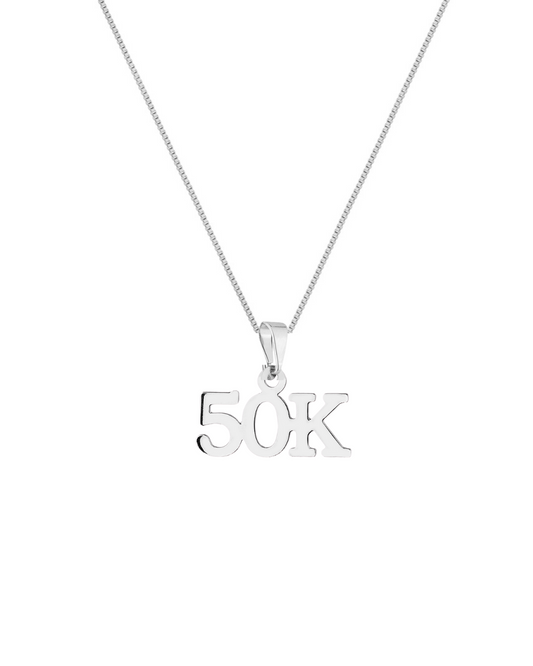 Colar Banhado a Ródio 50K – A Conquista da Longa Distância praterestilo.com.br