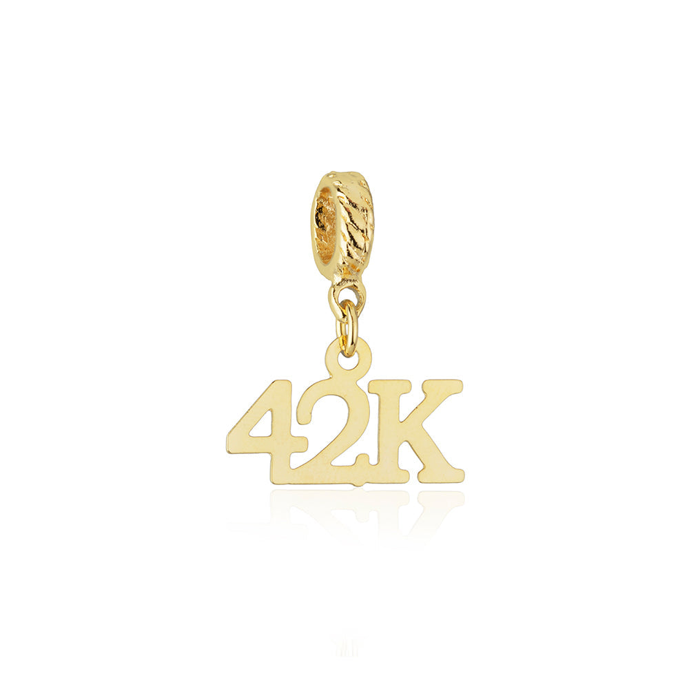 Berloque Banhado a Ouro de KM Pra Ter Estilo