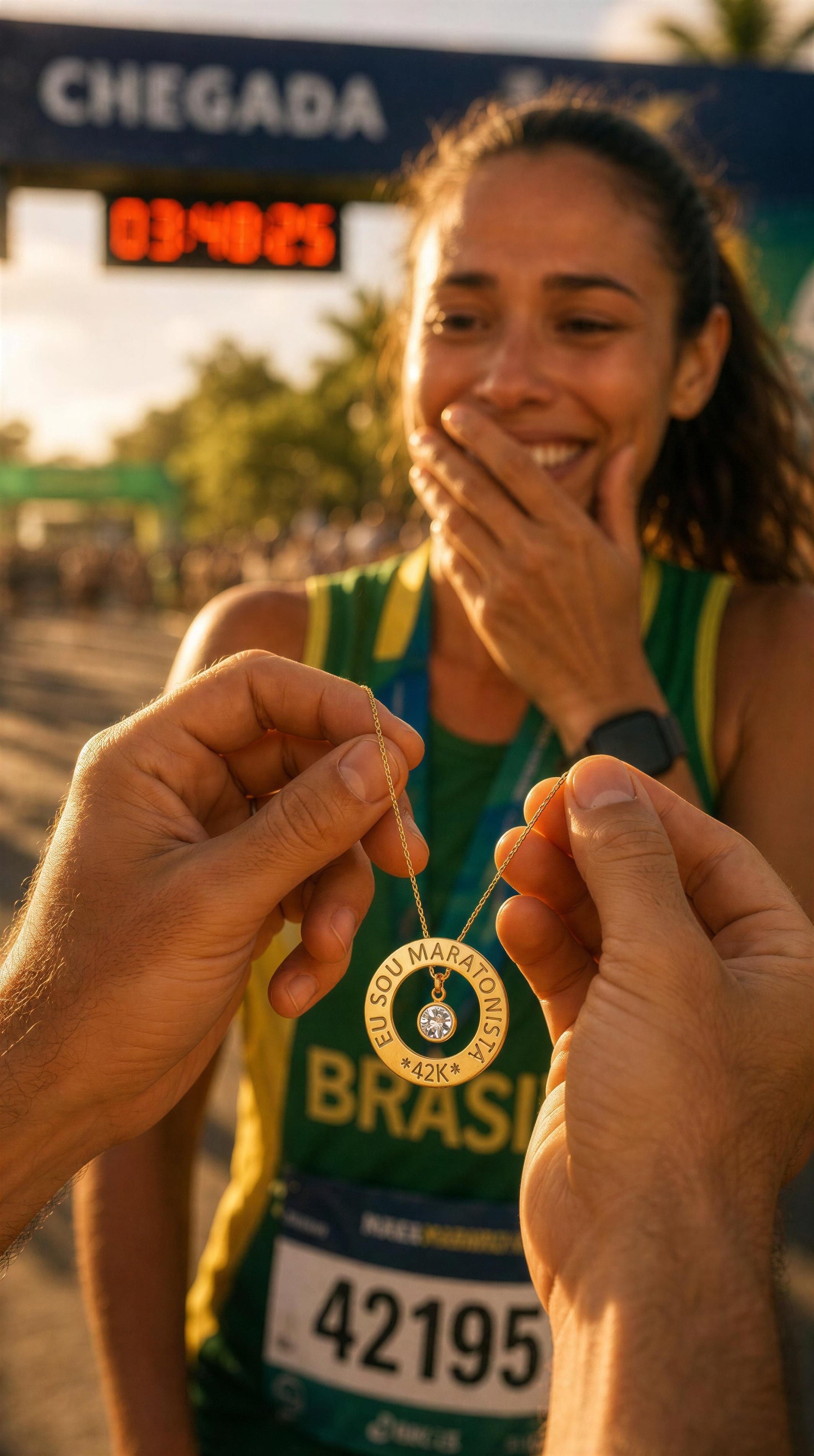 presente para maratonista